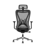 CHS-BR-963-H Ergonomic Office Chair Set | Adjustable Lumbar, Headrest & Arms - Image 4