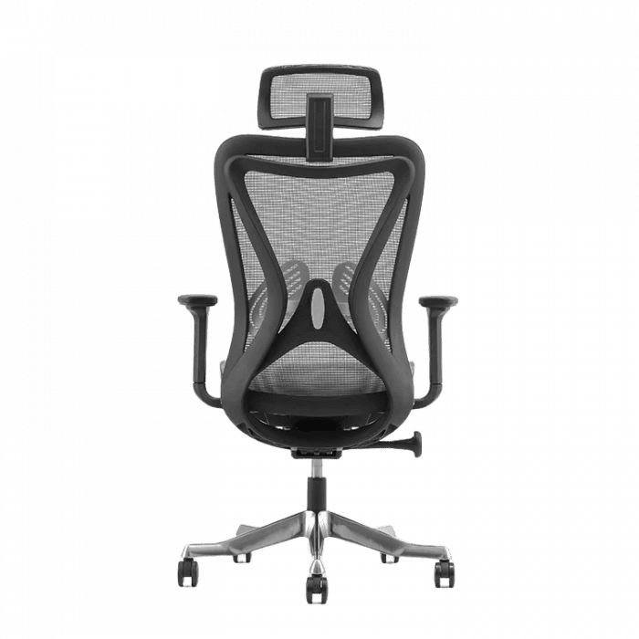 CHS-BR-963-H Ergonomic Office Chair Set | Adjustable Lumbar, Headrest & Arms - Image 4