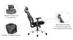 CH-OM-3069 Office Chair | Manager, Staff and Visitor Mesh Chair - Image 4