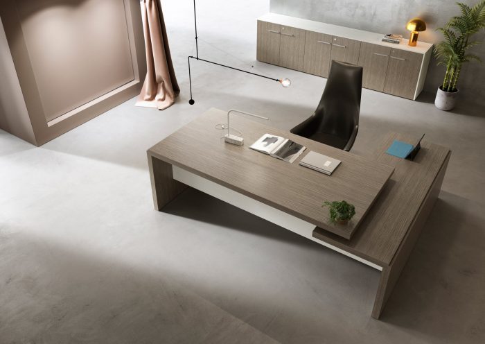 BRIZZ Manager Desk Set | Modern Executive Office Furniture - Image 2