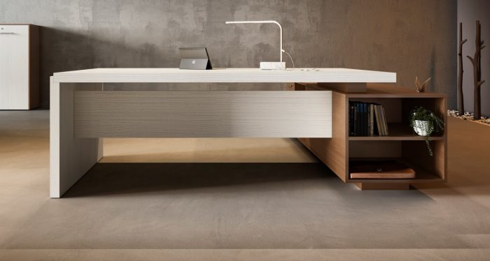 BRIZZ Manager Desk Set | Modern Executive Office Furniture - Image 3