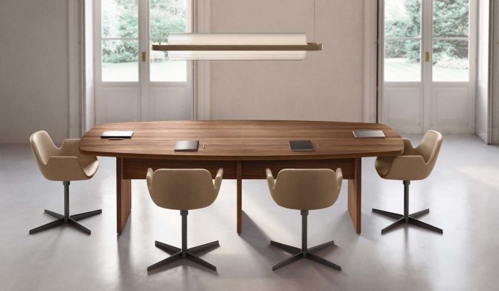 APOLLO-W Meeting Table| Modern Conference Room Furniture - Image 2