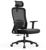 CH-OM-SMY Ergonomic Office Chair Set | Adjustable Lumbar, Headrest & Arms - Image 3