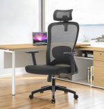 CH-OM-SMY Ergonomic Office Chair Set | Adjustable Lumbar, Headrest & Arms - Image 2