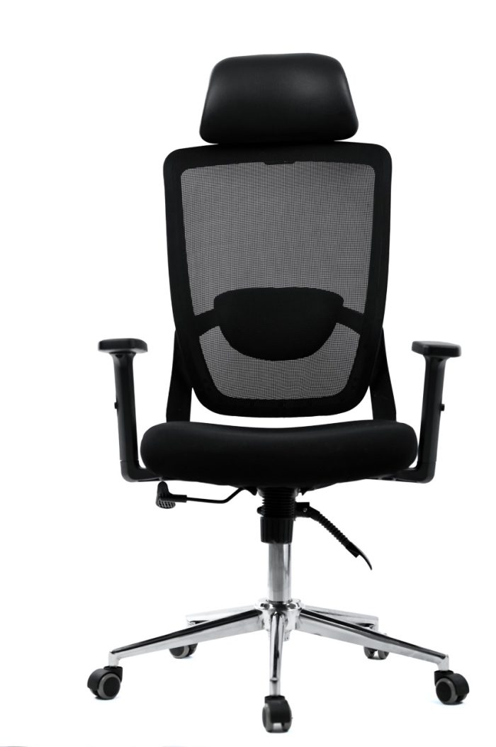 CH-GL-134-H Ergonomic Office Chair Set | Adjustable Lumbar, Headrest & Arms - Image 5