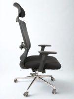 CH-GL-134-H Ergonomic Office Chair Set | Adjustable Lumbar, Headrest & Arms - Image 3