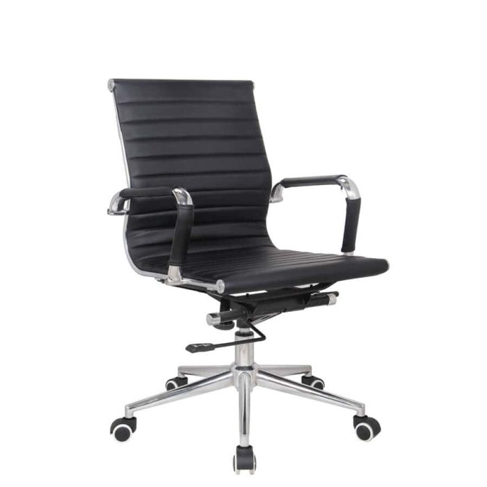 CH.BR.22 Office Chair Set | High Back, Mid Back & Visitor Leather Chair - Image 4