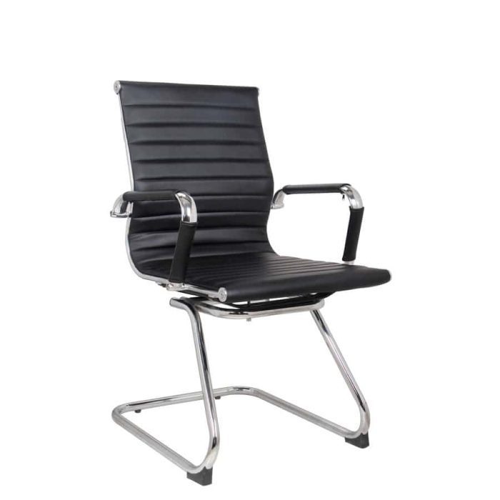 CH.BR.22 Office Chair Set | High Back, Mid Back & Visitor Leather Chair - Image 5