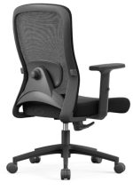 CH-OM-SMY Ergonomic Office Chair Set | Adjustable Lumbar, Headrest & Arms - Image 11