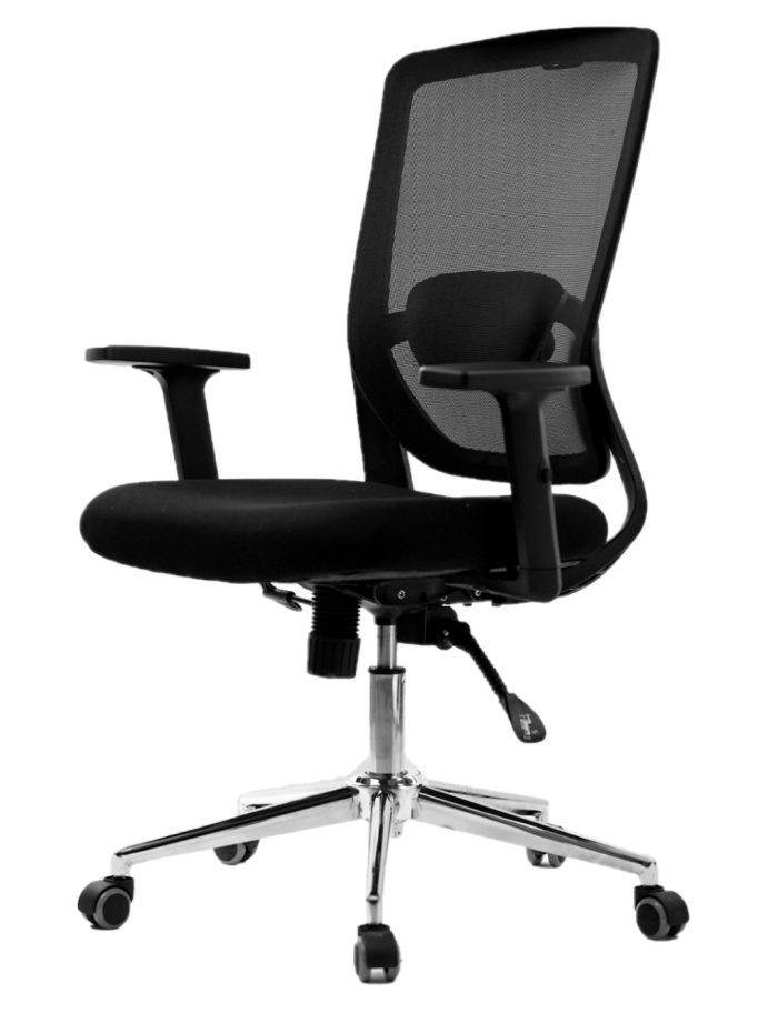 CH-GL-134-H Ergonomic Office Chair Set | Adjustable Lumbar, Headrest & Arms - Image 6