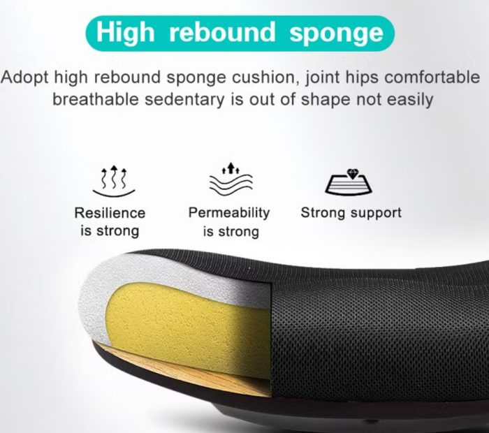 CH-DW-358 M Ergonomic Office Chair - Mesh Back & Lumbar Support - Image 6