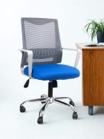 CH-DW.611.M Mid-Back Mesh Office Chair - Ergonomic Swivel Chair with Lumbar Support