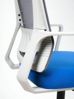 CH-DW.611.M Mid-Back Mesh Office Chair - Ergonomic Swivel Chair with Lumbar Support - Image 5