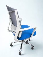 CH-DW.611.M Mid-Back Mesh Office Chair - Ergonomic Swivel Chair with Lumbar Support - Image 4