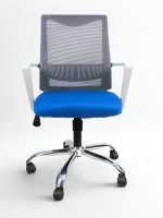 CH-DW.611.M Mid-Back Mesh Office Chair - Ergonomic Swivel Chair with Lumbar Support - Image 6
